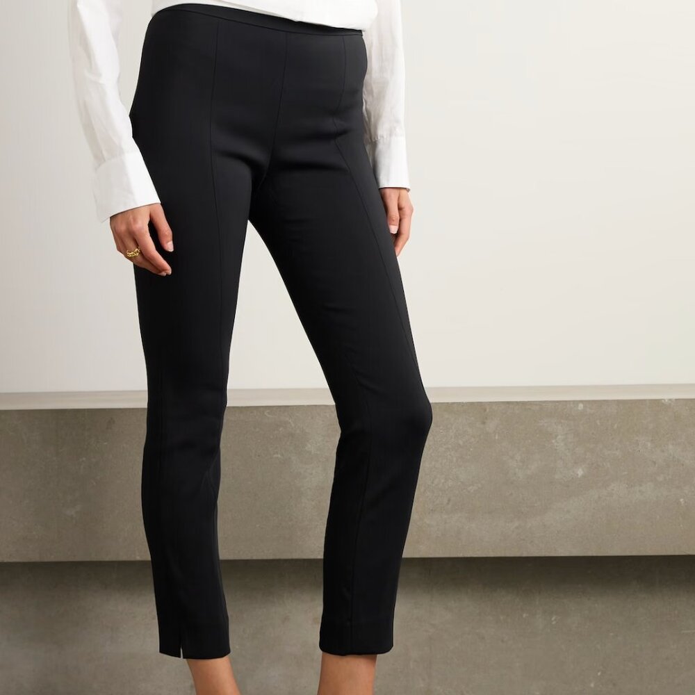 THE ROW - essentials sovino stretch crepe skinny pants